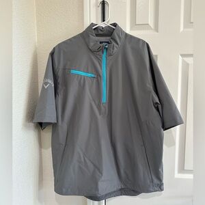 Callaway Halfzip short sleeve pullover